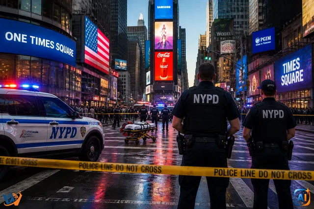 Atac în Times Square: poliția nu vede indicii de terorism