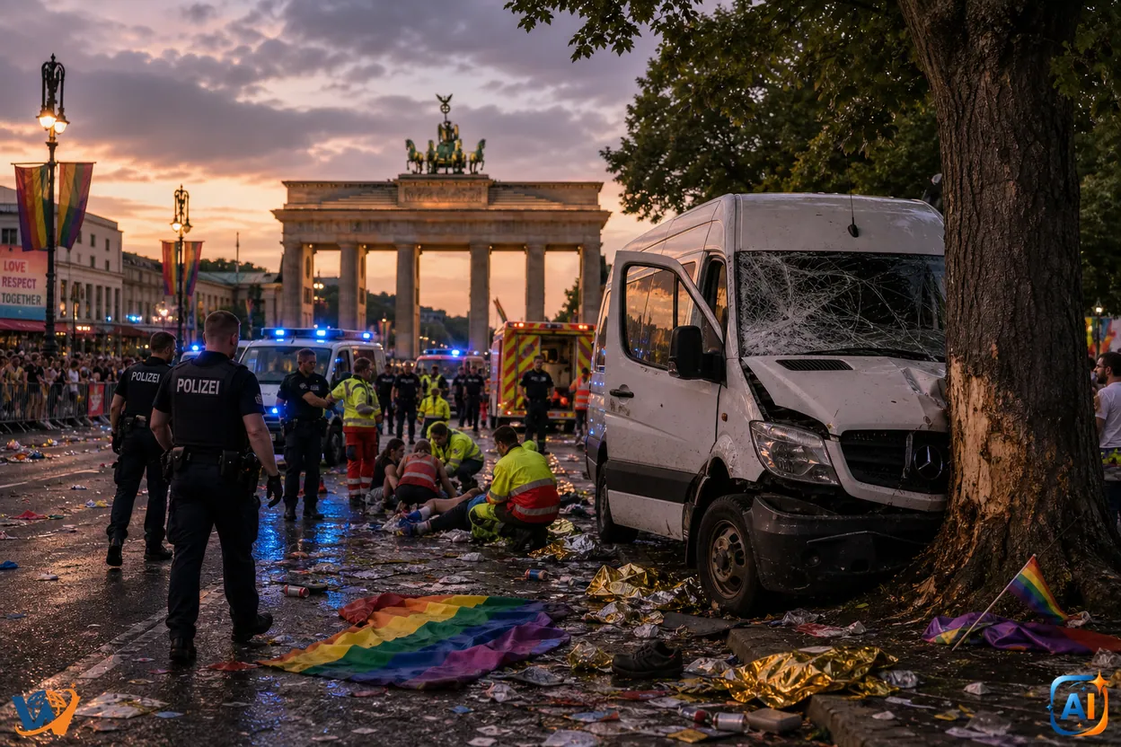 Atac la Berlin Pride: un mort și 29 de răniți