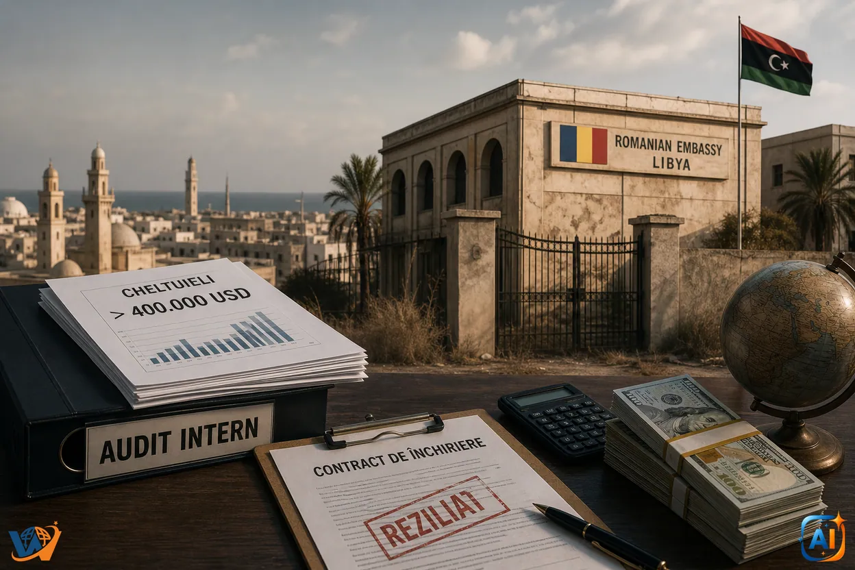 Audit la MAE: chirii plătite ani întregi în Libia