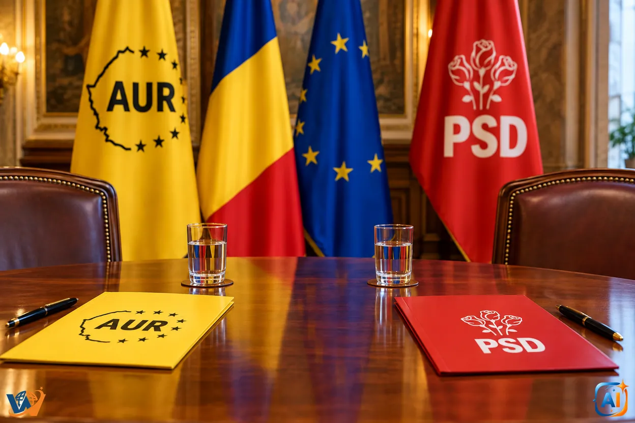 AUR, dispus să discute cu PSD despre o posibilă majoritate