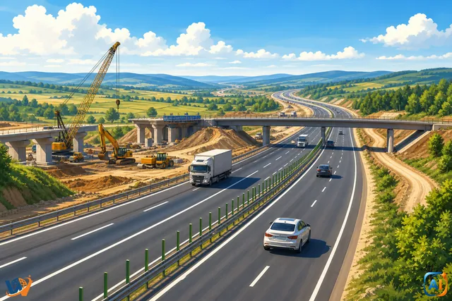 Autostrada Moldovei A7 prinde contur: aproape 400 km ar putea fi deschiși până în 2026