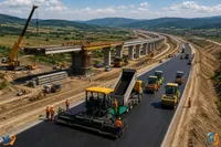 Autostrada Unirii A8 prinde viteză