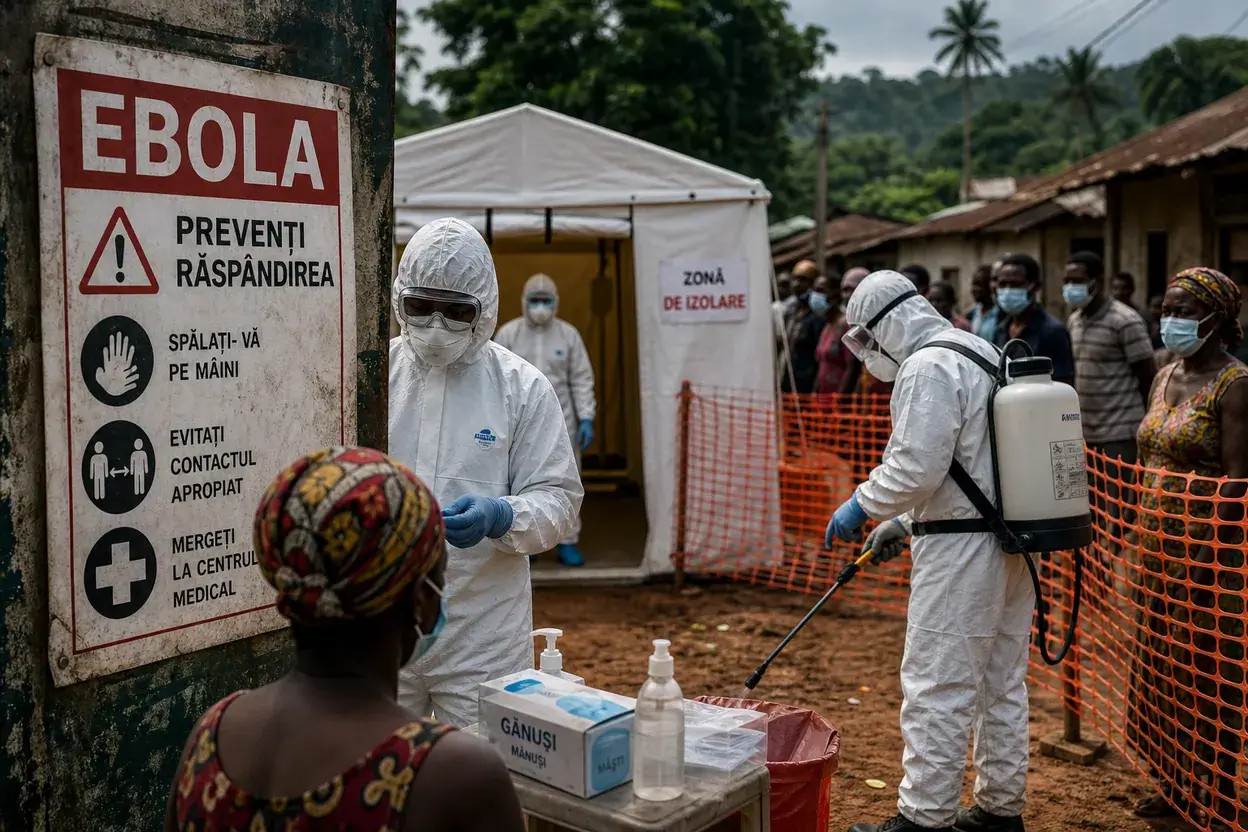 Avertisment privind Ebola: experții spun că focarul este greu de controlat