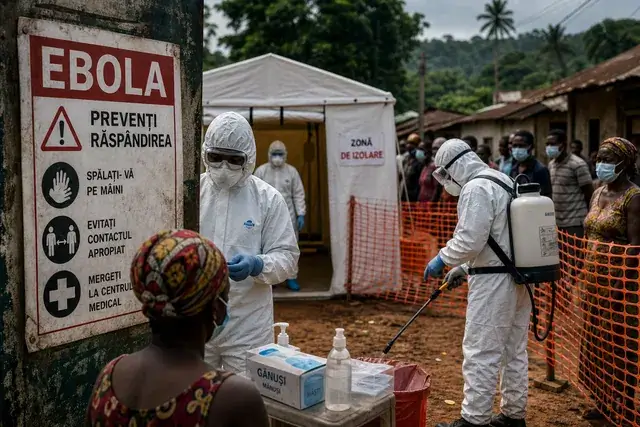 Avertisment privind Ebola: experții spun că focarul este greu de controlat