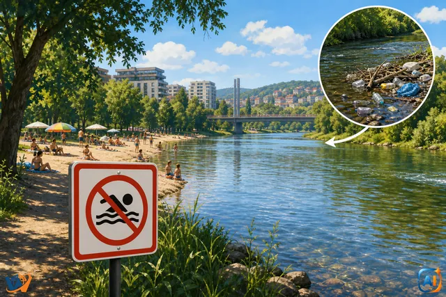 Avertisment la Cluj: nu intrați în apa Someșului