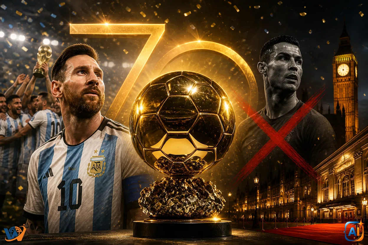 Balonul de Aur 2026: Messi revine, Ronaldo lipsește de pe listă