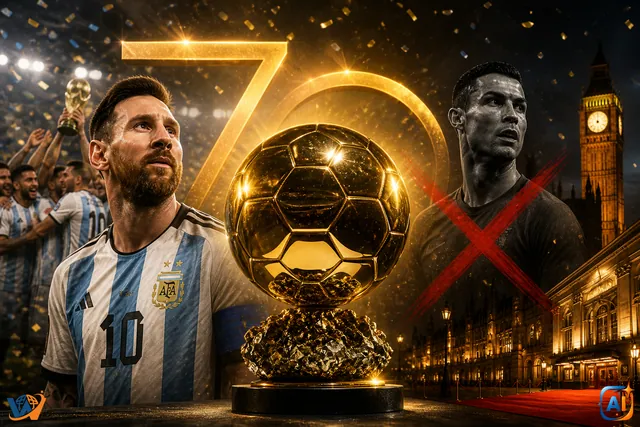 Balonul de Aur 2026: Messi revine, Ronaldo lipsește de pe listă