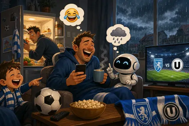 Bancurile zilei: duminică ploioasă, AI și fotbal cu miză mare