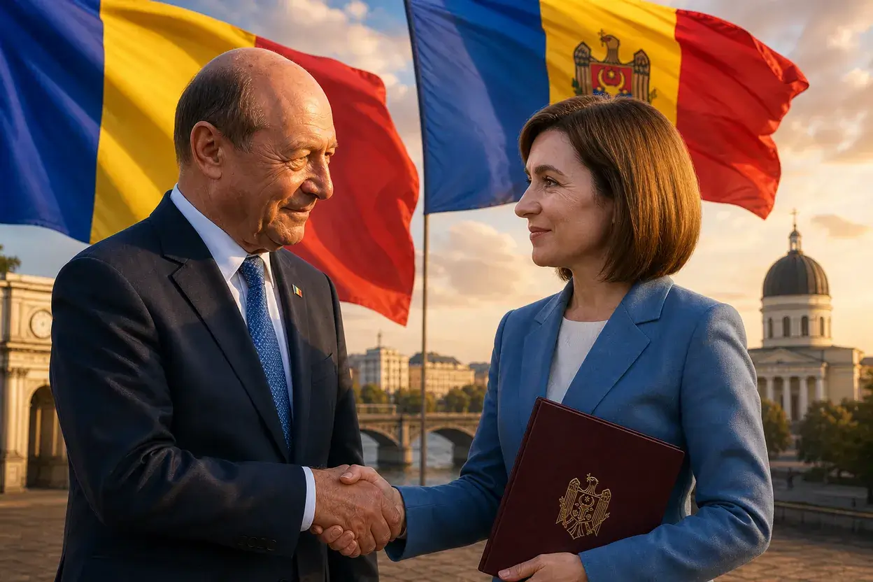 Băsescu redevine cetățean moldovean: mesajul Maiei Sandu
