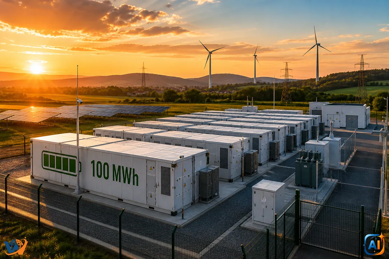 Baterie de 100 MWh pusă în funcțiune la Glodeni