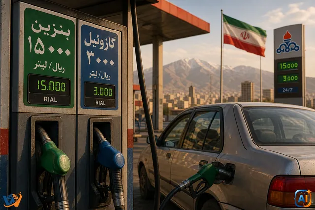 Benzina costă 13 bani în Iran