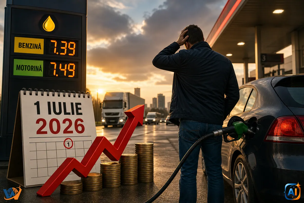 Benzina și motorina, presiune de la 1 iulie