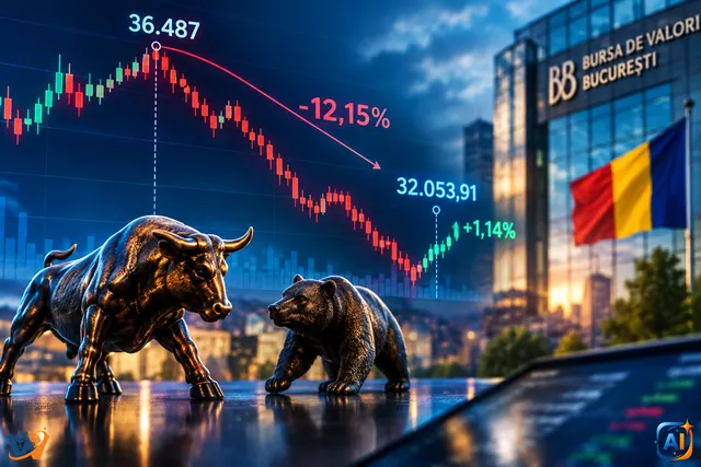 BET pierde peste 10% față de vârful din august