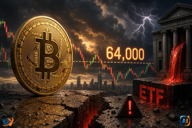 Bitcoin rezistă, dar riscul rămâne uriaș