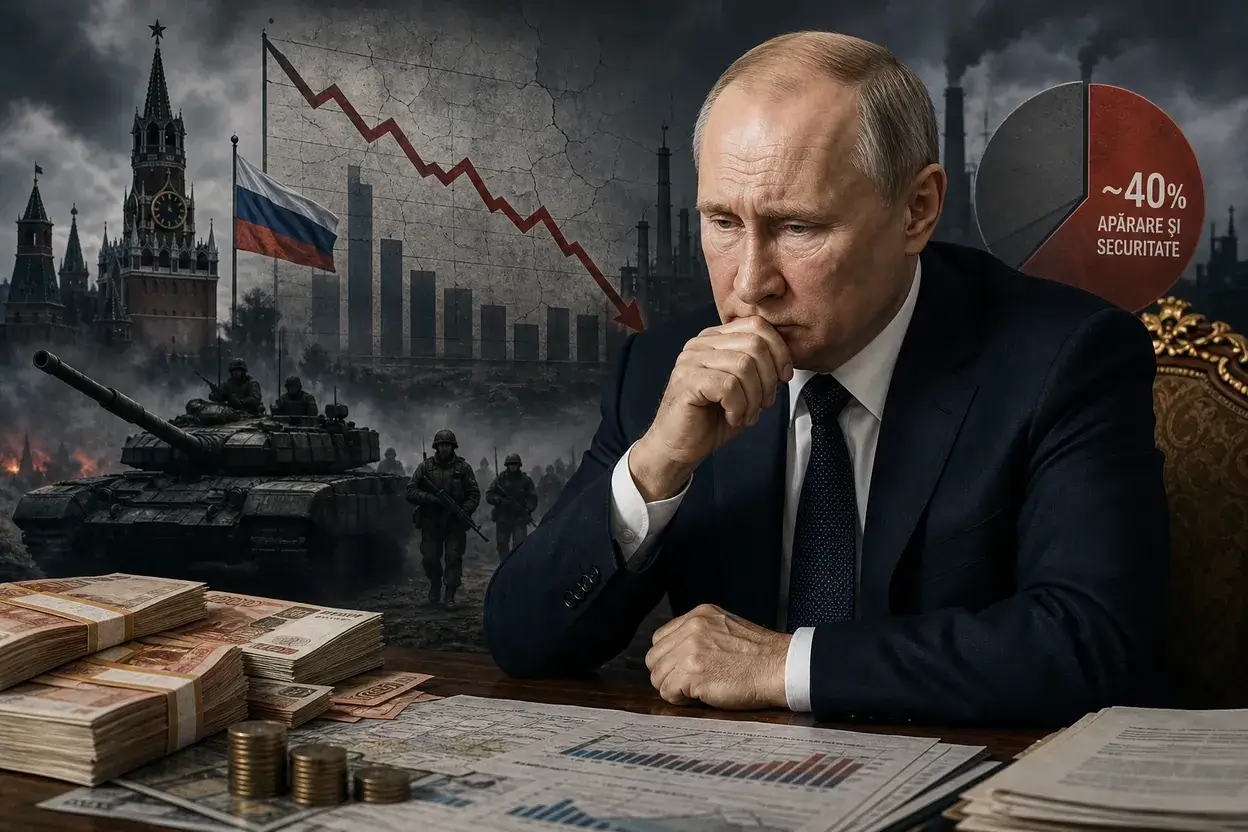 Bloomberg: Putin, avertizat că Rusia nu mai poate susține ritmul cheltuielilor de război