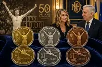 BNR lansează monede dedicate Nadiei Comăneci