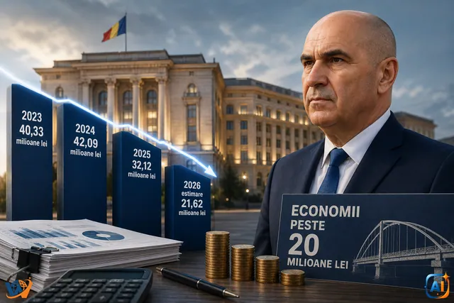 Bolojan anunță economii de peste 20 de milioane la Cancelarie