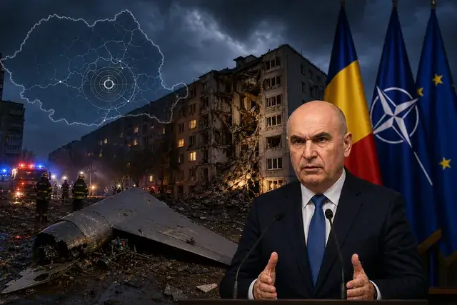 Bolojan anunță primele măsuri după drona care a lovit Galațiul