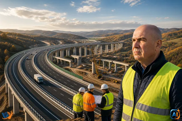 Bolojan: Din 1 decembrie se va circula fără restricții pe peste 40 km de autostradă între Cluj și Zalău