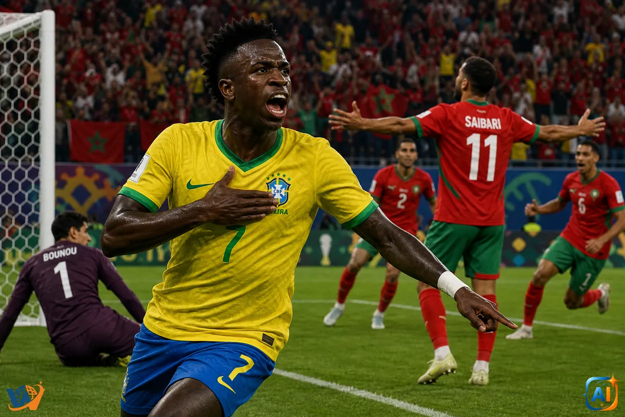 Brazilia tremură la Mondial: Marocul scoate remiză