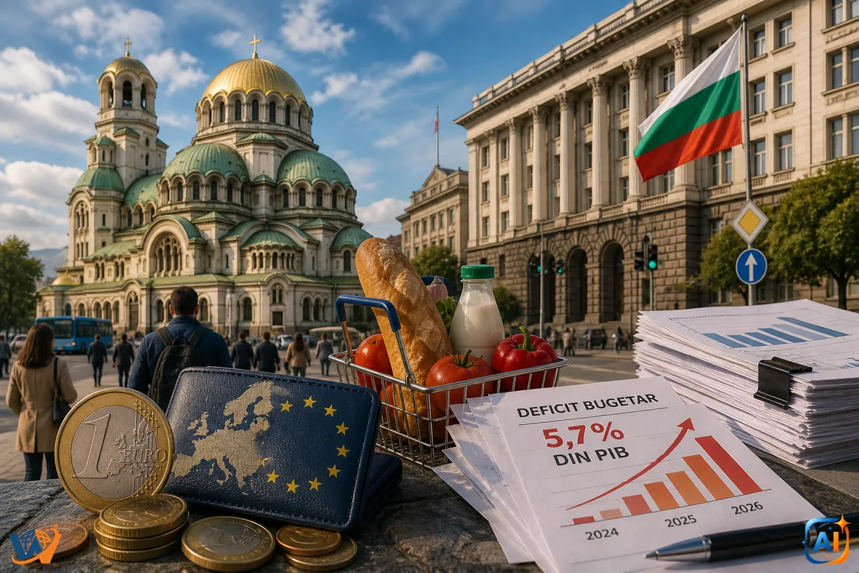 Bulgaria după euro: prețurile rezistă, deficitul se adâncește