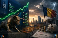 Bursa românească sfidează criza politică