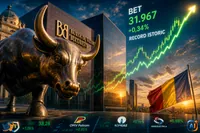 Bursa românească urcă la record istoric