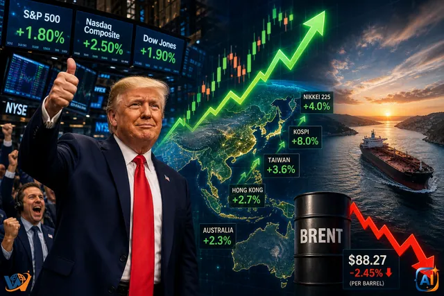 Bursele explode după anunțul lui Trump