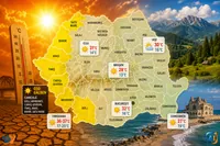 WoW Pulse Meteo: Caniculă în vest, soare în toată România