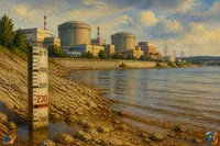 Cernavodă: Unitatea 2 se oprește controlat din cauza Dunării