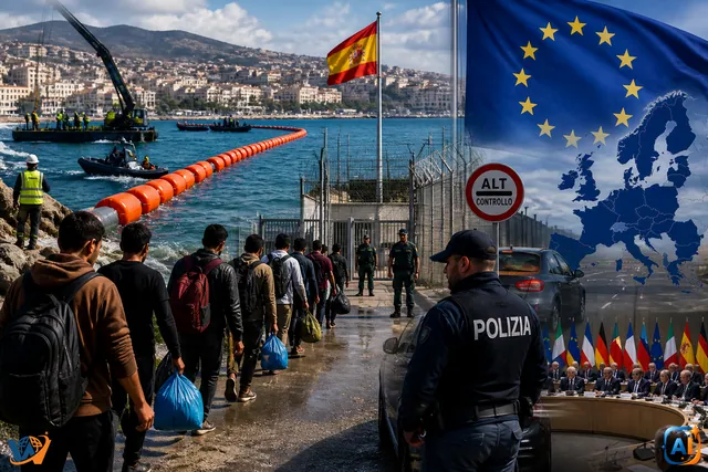 Ceuta se golește, dar criza Schengen continuă