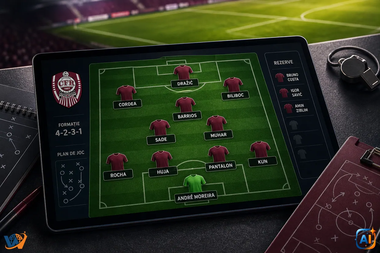 CFR Cluj are șase transferuri eligibile cu Voluntari
