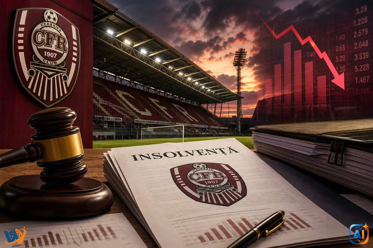 CFR Cluj a intrat oficial în insolvență. Clubul anunță reorganizarea