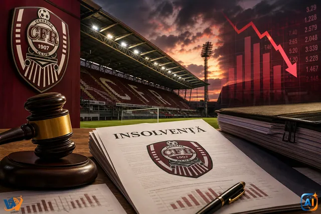 CFR Cluj a intrat oficial în insolvență. Clubul anunță reorganizarea