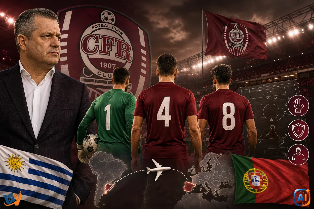 CFR Cluj pregătește trei transferuri