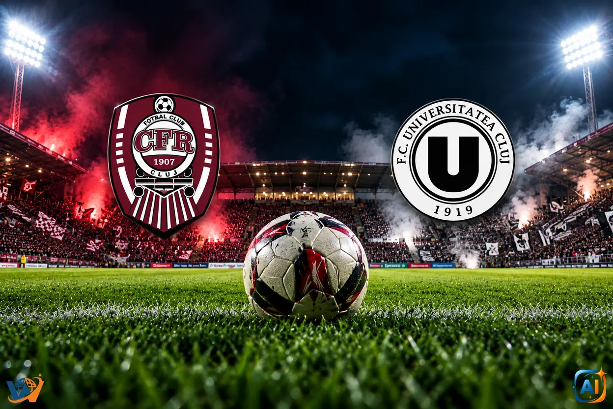 CFR Cluj – U Cluj: ora derby-ului, bilete și declarații | Fotbal