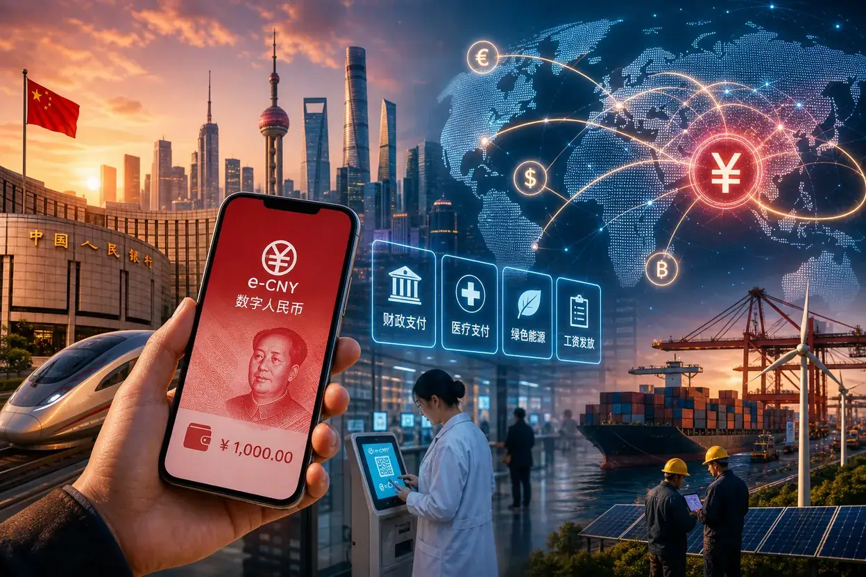 China accelerează yuanul digital în cursa banilor globali