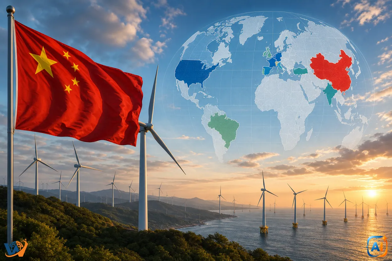 China domină energia eoliană. Produce de peste două ori mai mult decât SUA
