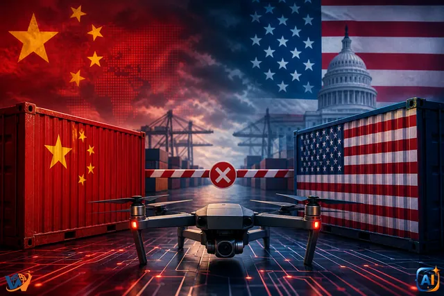 China lovește SUA în războiul dronelor