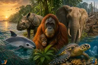 Cinci animale care riscă să dispară pentru totdeauna