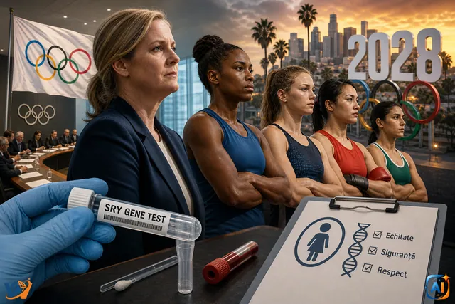 Doar sportive de sex biologic feminin la Jocurile Olimpice din 2028