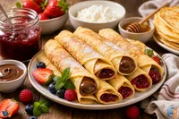 WoW Pulse Gastro: Clătite pufoase cu gem sau ciocolată