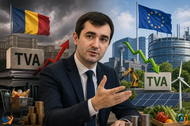 Claudiu Năsui critică majorarea TVA în România