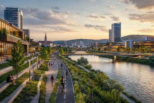 Cluj 2030: Previziunea AI despre orașul viitorului
