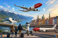 Clujul se conectează direct cu Scandinavia -Zboruri spre Oslo și Copenhaga de pe Aeroportul Internațional Avram Iancu