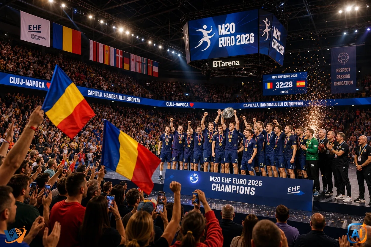 Cluj-Napoca, în centrul handbalului european. Orașul se pregătește și pentru EURO 2026