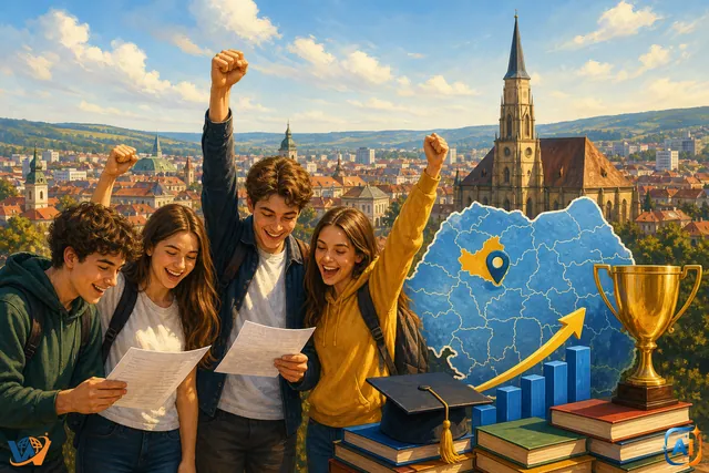 Clujul, primul pe țară la BAC 2026
