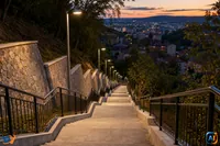 Clujul are o nouă legătură pietonală în Grigorescu: 482 de trepte între strada Uliului și Donath