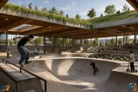 Clujul face skatepark acoperit în Gheorgheni