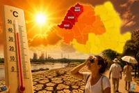 Cod roșu de caniculă în trei județe. România intră într-un nou val de căldură